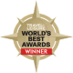 The World's Best Awards winner logo.