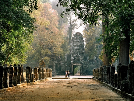 A path in Cambodia.