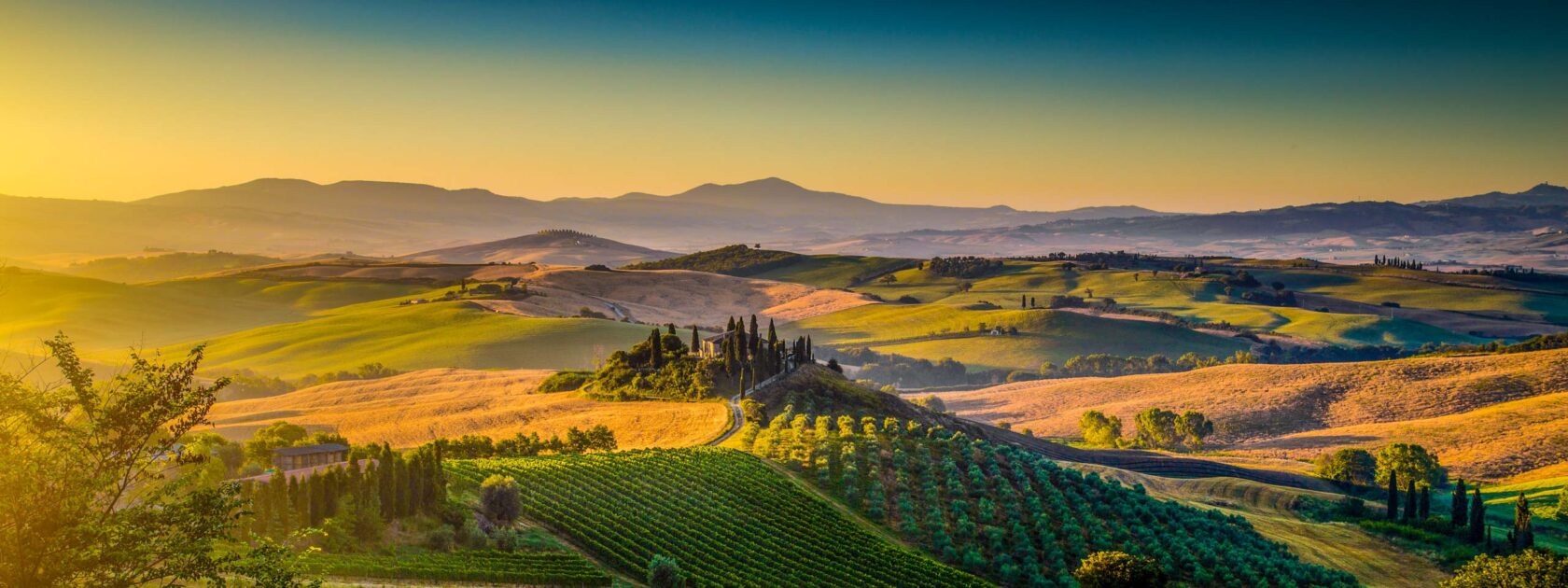 Tuscany landcape.