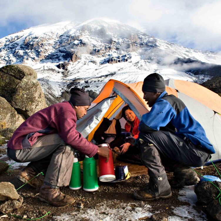 Kilimanjaro campers.