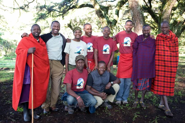 A group of Kilimanjaro porters.
