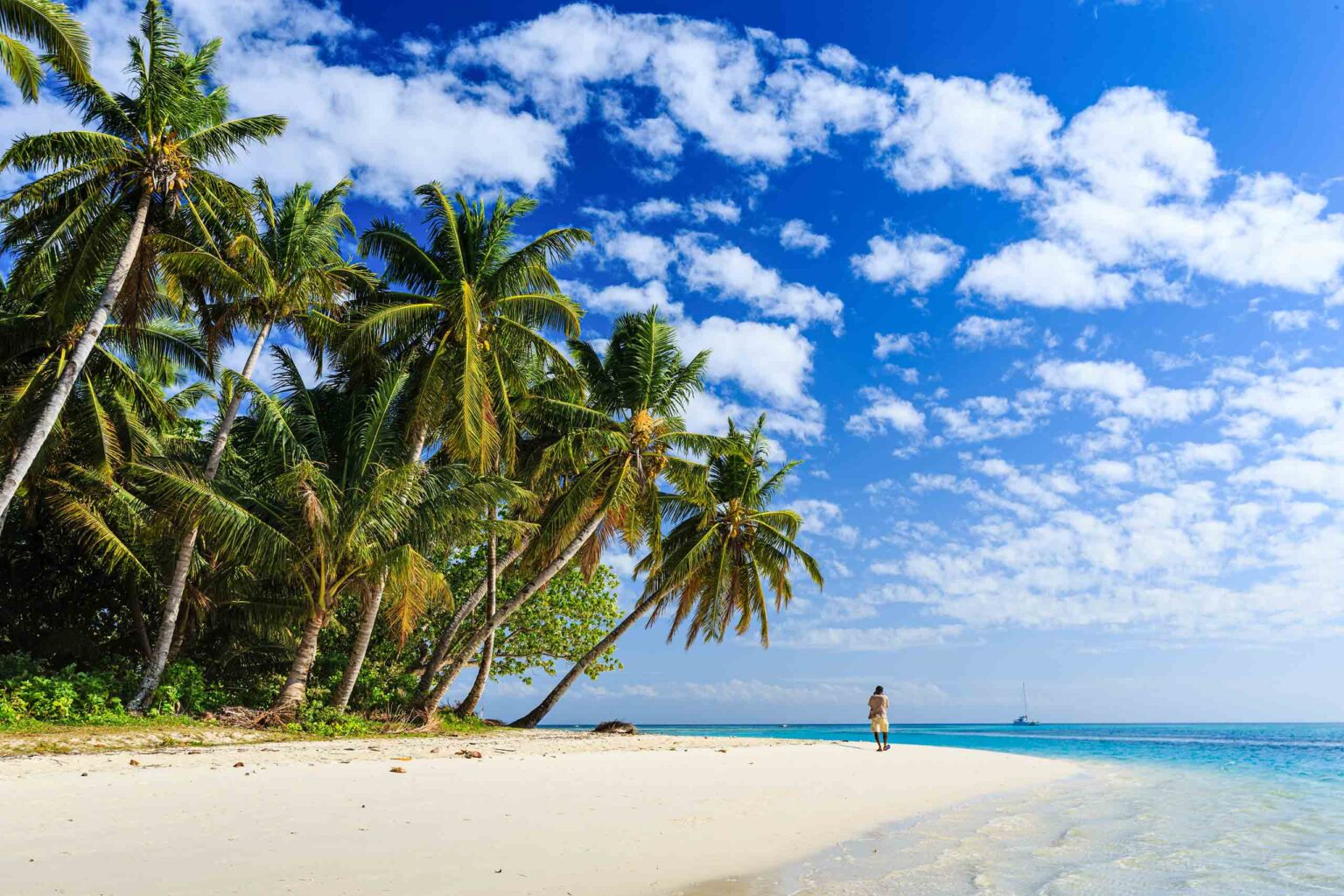 A beach in Madagascar.