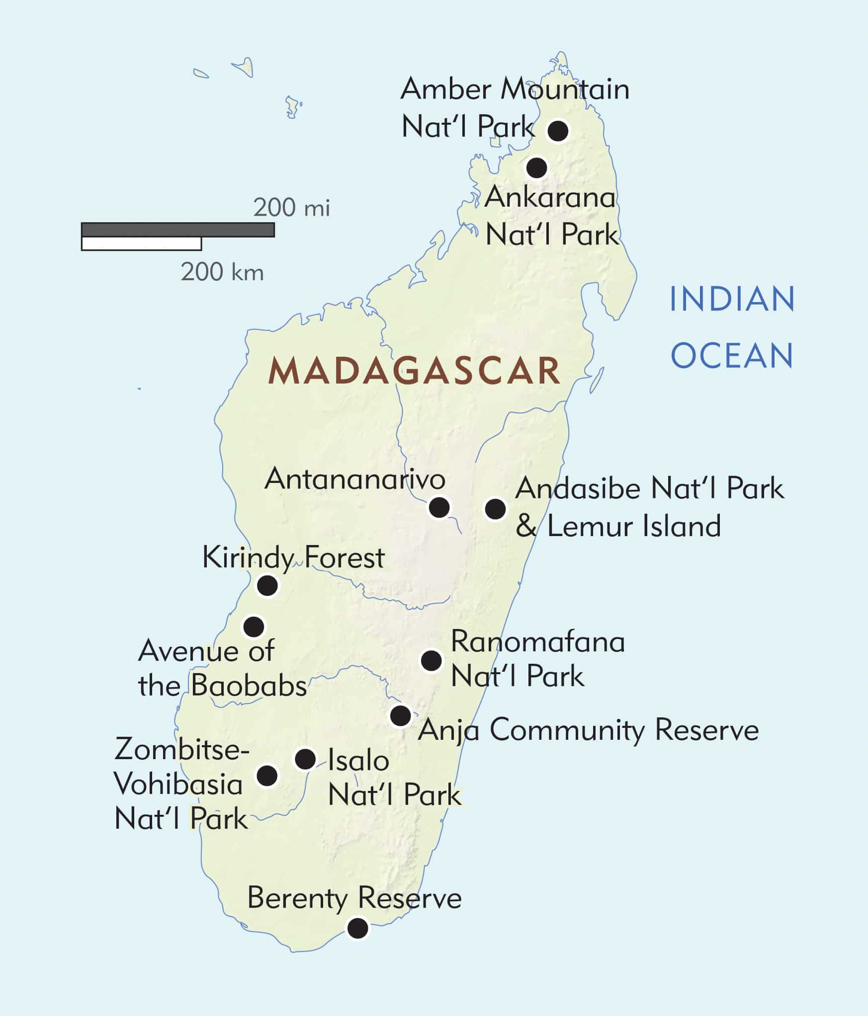 Top 10 National Parks and Reserves in Madagascar