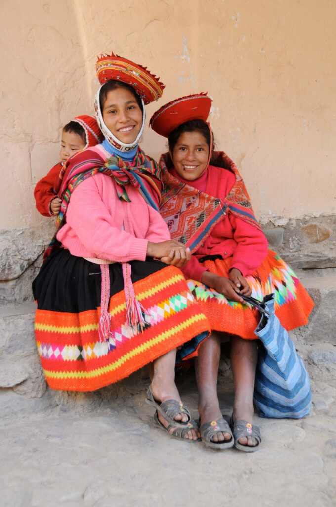 A local family in Peru.