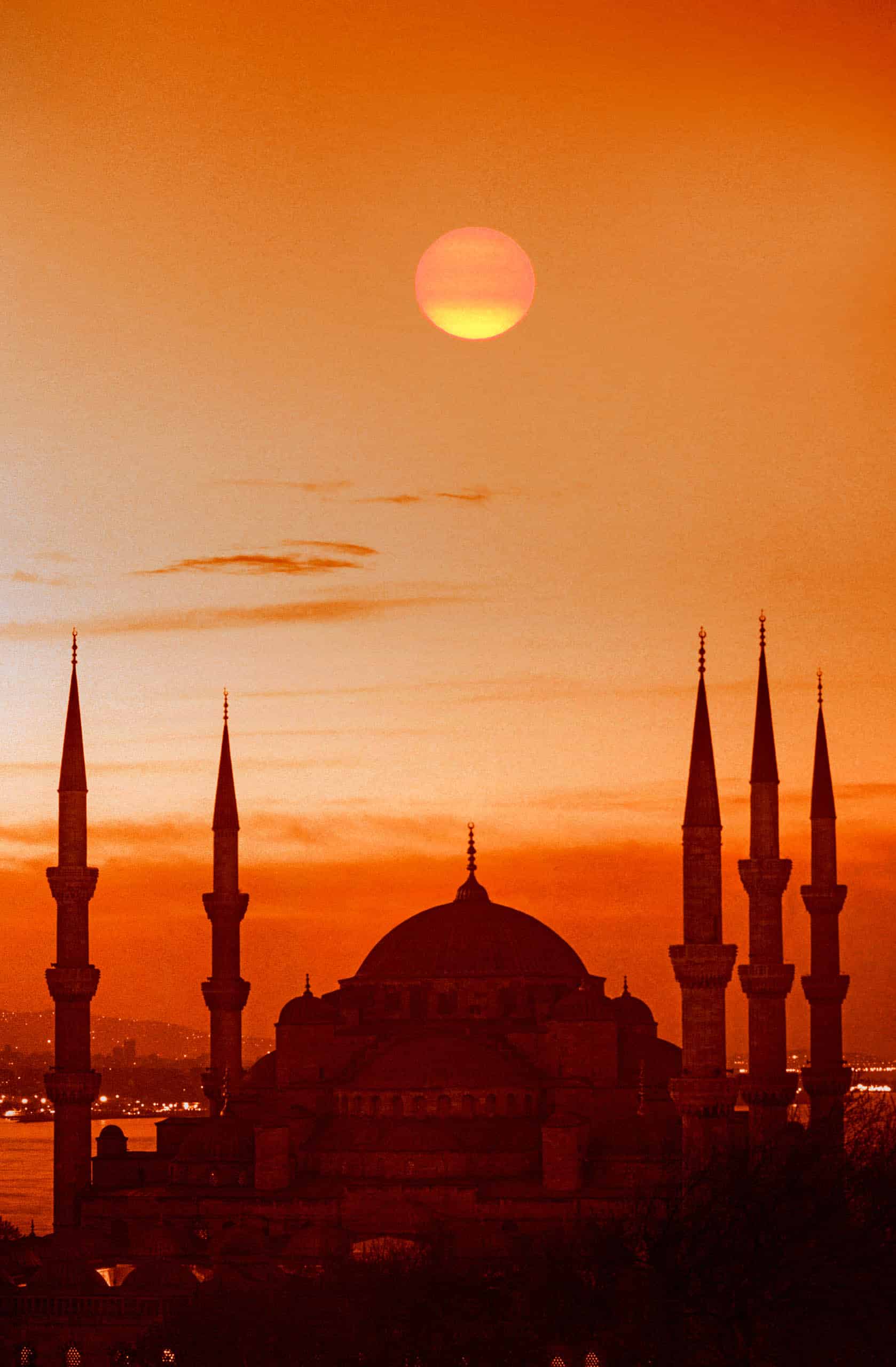 A sunrise in Turkey.