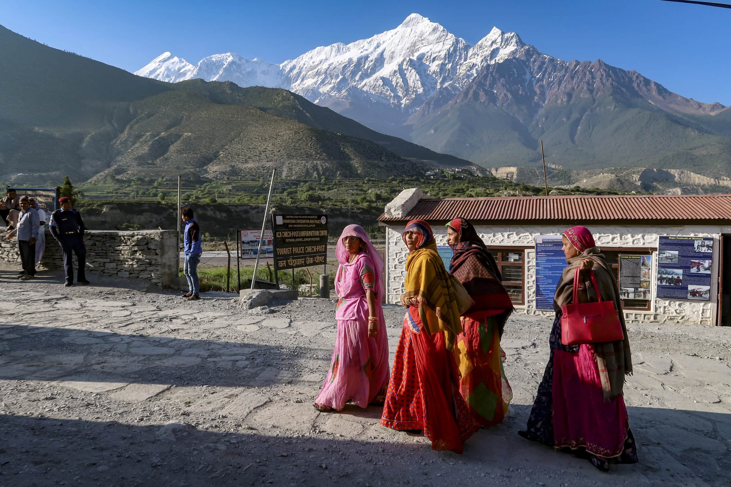 Tibetan Lady, Upper Mustang Trek –