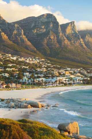 Camps Bay near Cape Town, South Africa