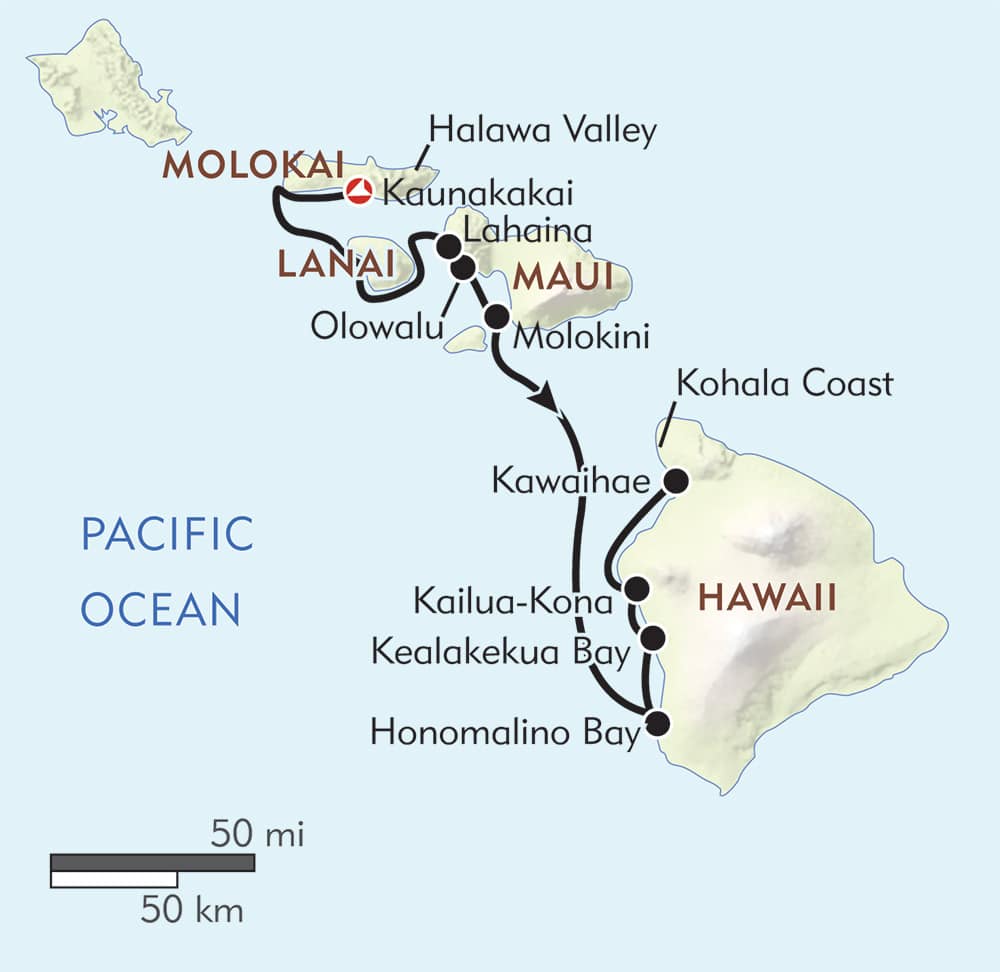 hawaiian cruise all islands