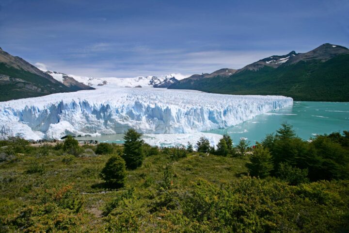 A large glacier at Patagonia.