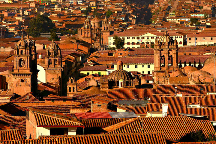 Cityscape in Peru.