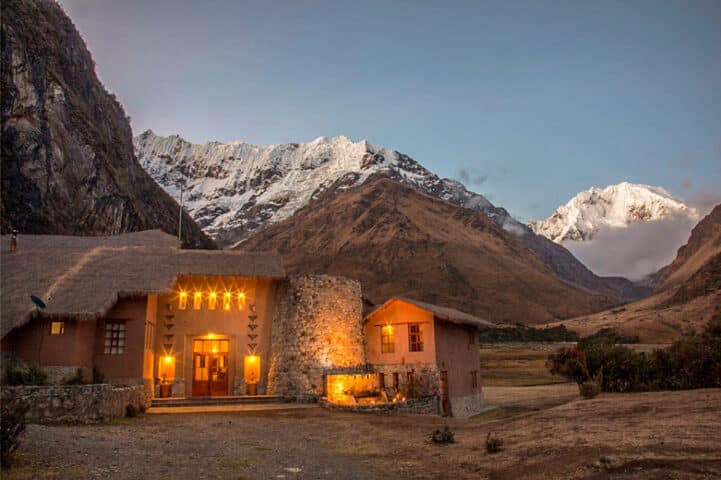A lodge in Peru.