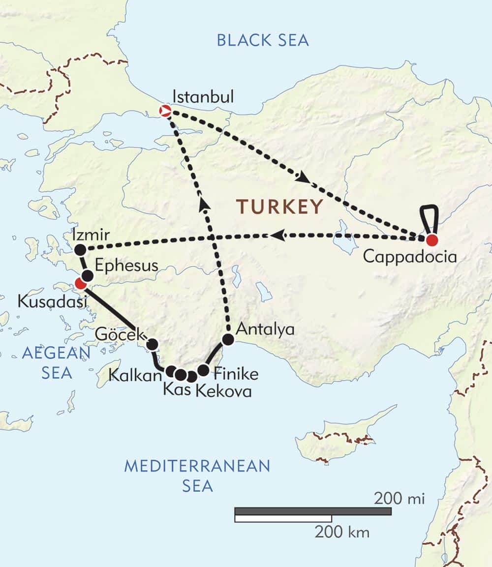 turkish gulet trips
