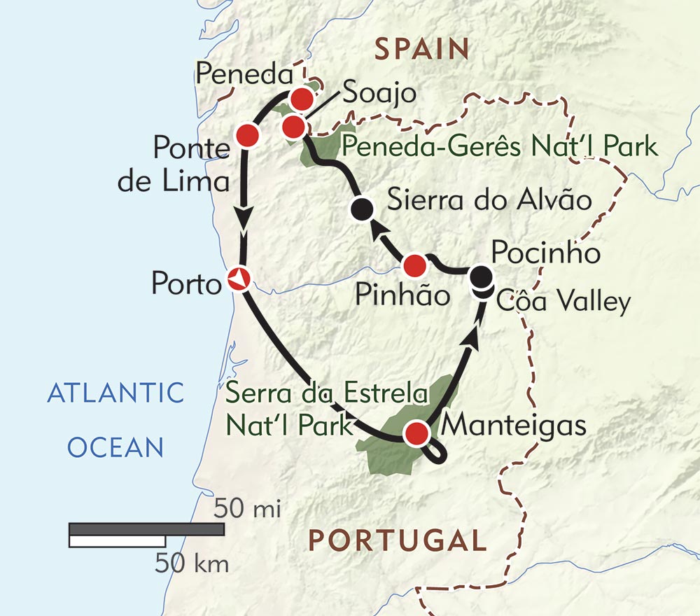 portugal hiking trip