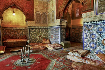 travel brochure of morocco
