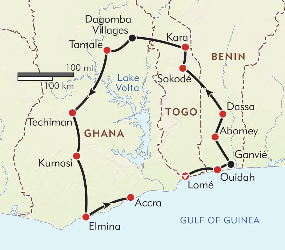 ghana benin togo tour