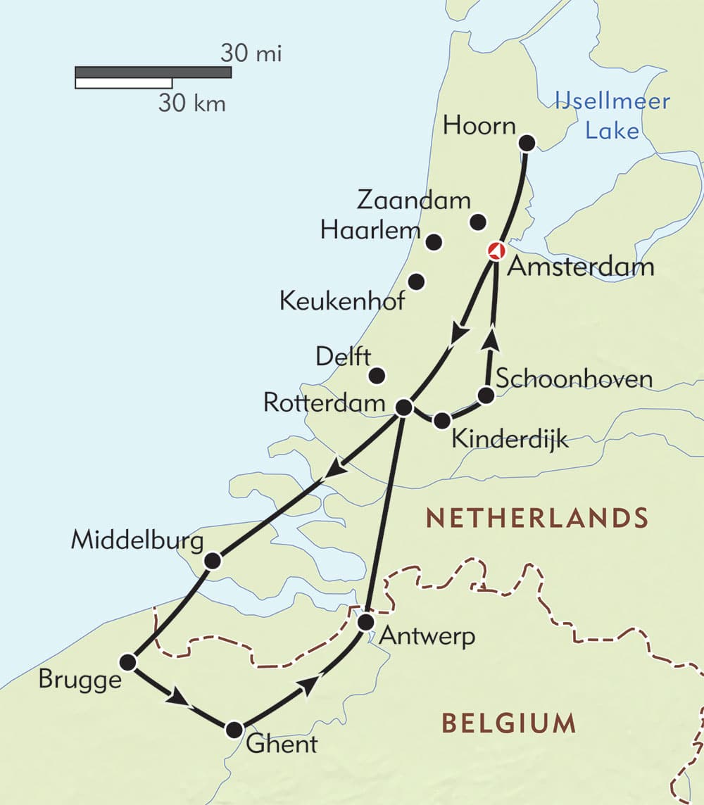 netherlands and belgium river cruise