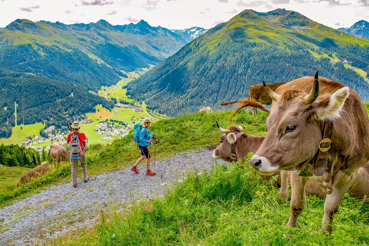 hiking tour in switzerland